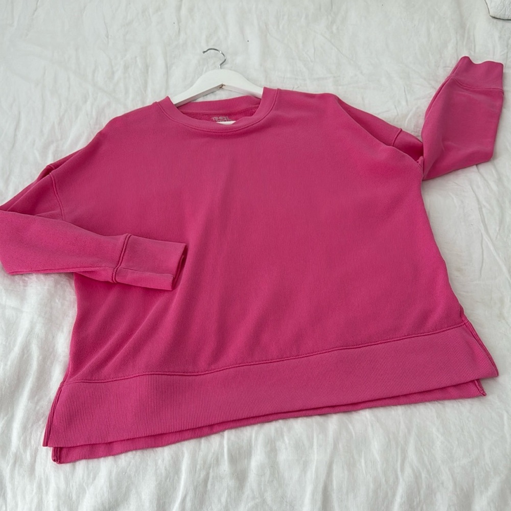 Time and tru French terry pullover